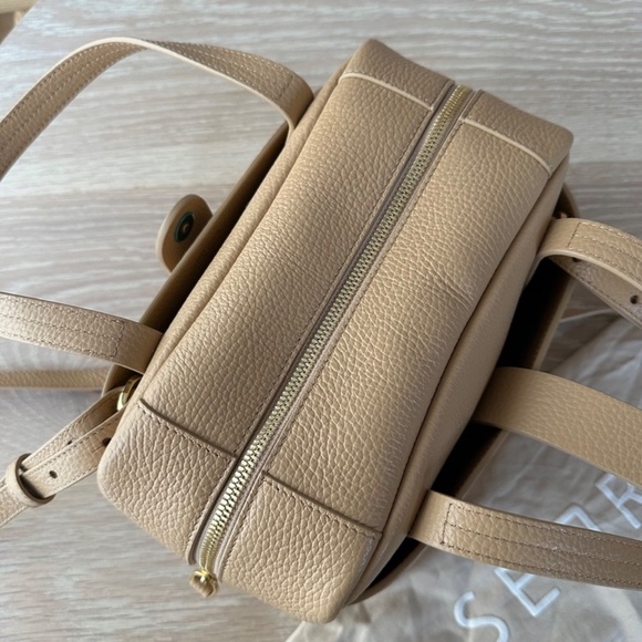 Senreve Mini Doctor Bag | Dolce Leather | Butterscotch - Picture 9 of 14